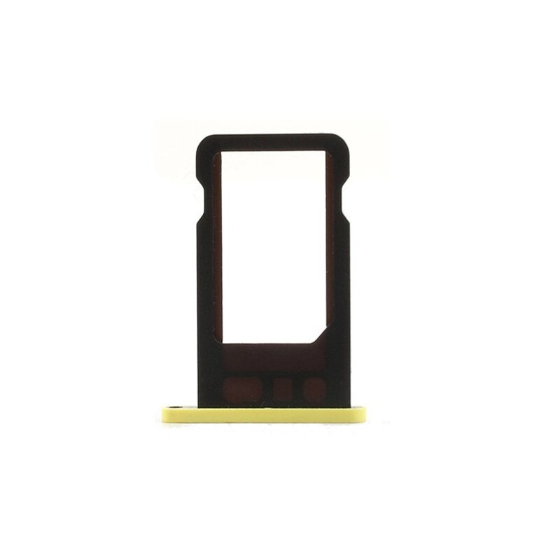 Oro gris para iPhone 5 5S 5c plateado Nano Sim tarjeta bandeja adaptador ranura soporte parte de repuesto con Pin de expulsión