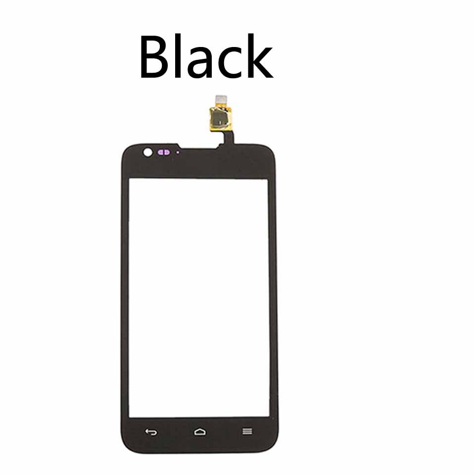 4,5 "pantalla táctil para Huawei Ascend Y550 Y550-L01 \ L02 \ L03 Touch Sensor de panel de pantalla digitalizador pantalla LCD panel de lente de vidrio: Black-No tool