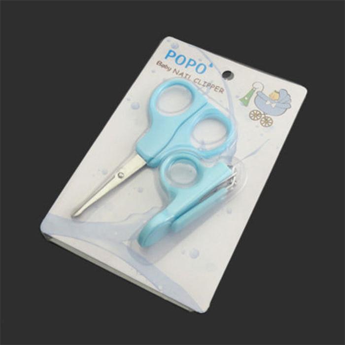 Mooie mini baby nagelverzorging praktische tondeuse trimmers handige dagelijkse baby nagelverzorging sets blauw roze kleur