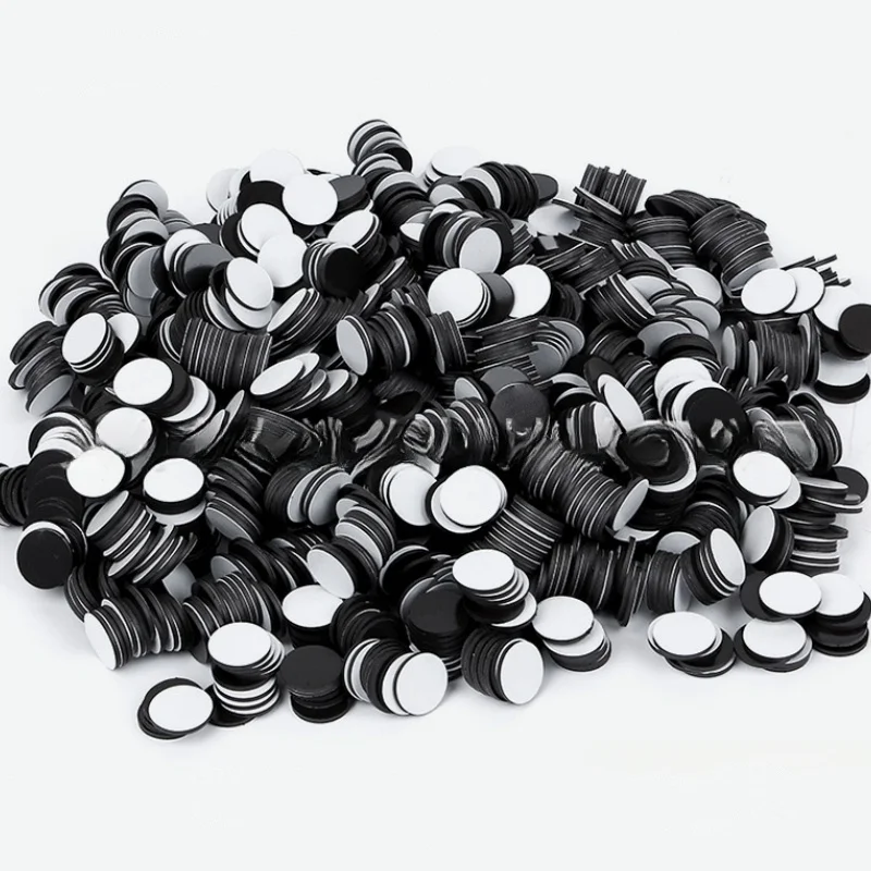 Magnetic Sheets Sheets Round Self Adhesive Magnet 20/25/30/35/40mm Self-adhesive Soft Magnetic Sheet Refrigerator Magnet DIY