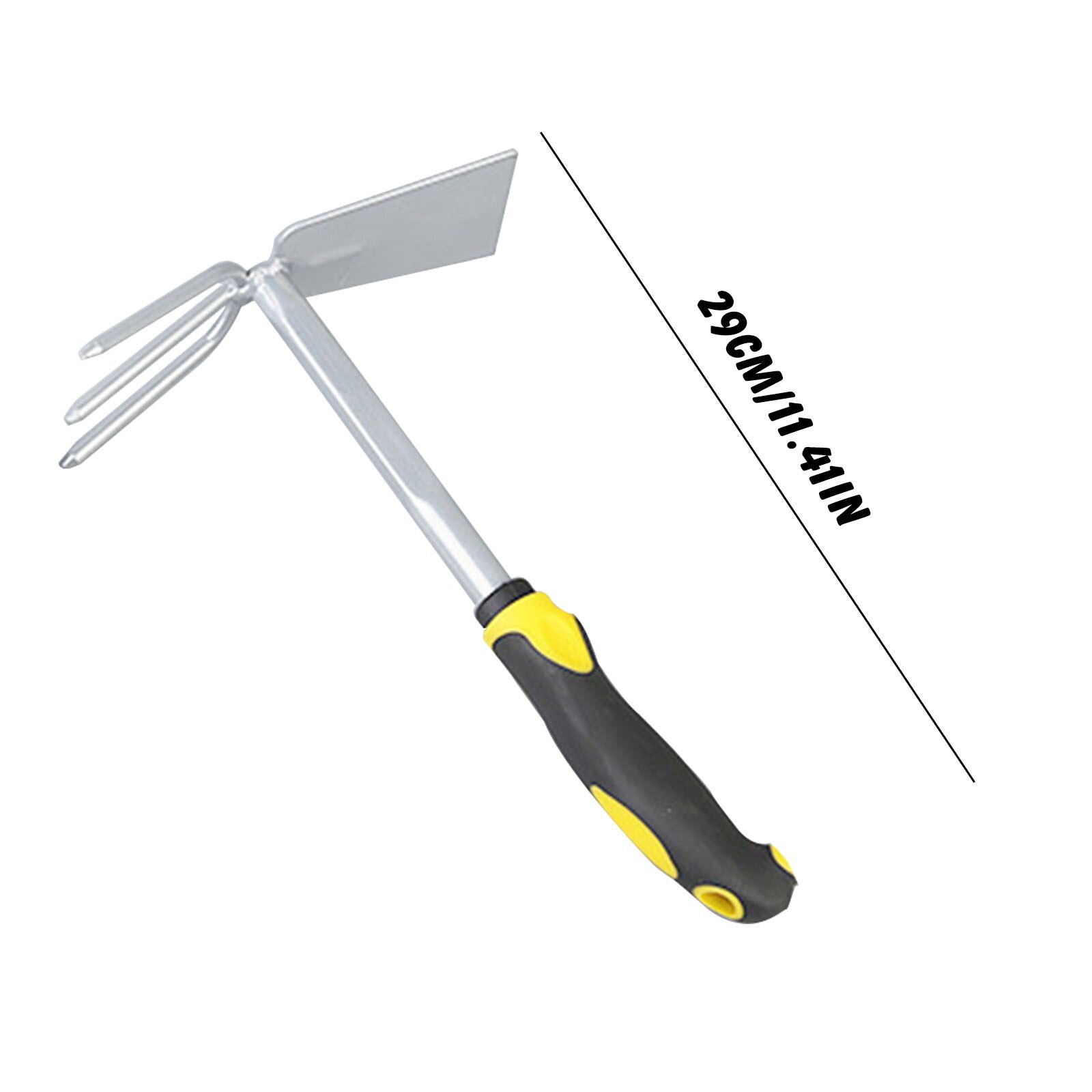 Herramientas manuales portátiles para jardín, rastrillo de pala, juegos de azada para excavar, plantar flores, plantas en maceta, herramienta de jardinería para el hogar: D