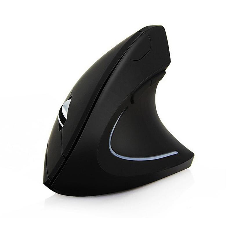 Wireless Vertical Mouse Ergonomic 2.4G USB 1600DPI Right Hand Mouse For PC Laptop Office Gaming Optical Mouse Battery/Recharge