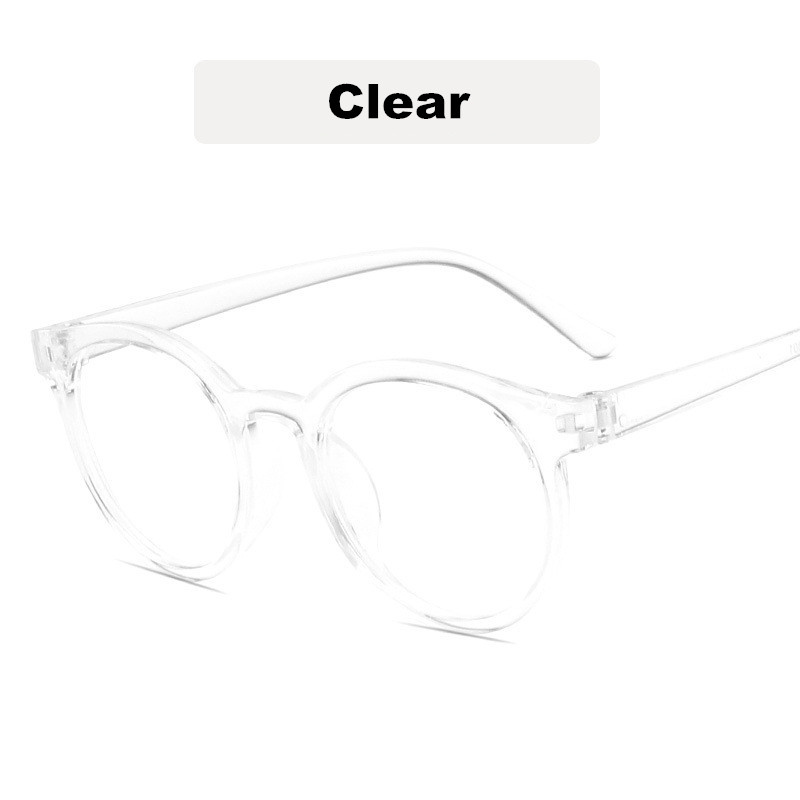 Lunettes transparentes Anti-lumière bleue pour enfants, monture rétro, pour ordinateur,: clear