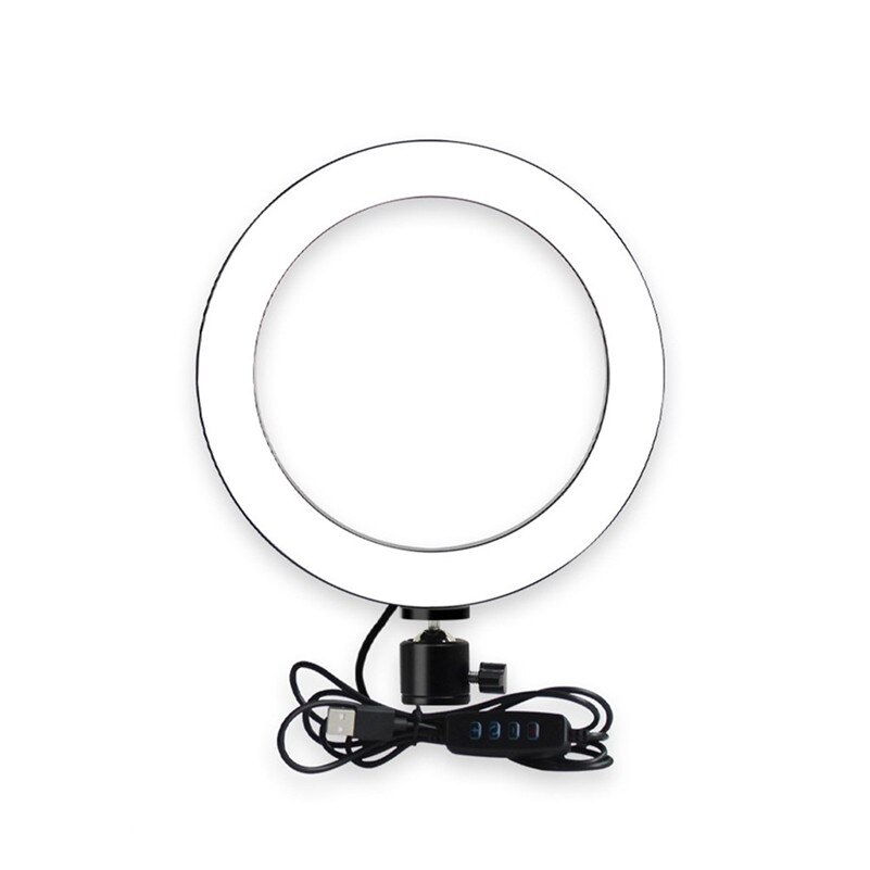 8 Selfie Ring Light With Tripod Stand & Wireless Remote LED Dimmable Lightning With Cell Phone Holder
