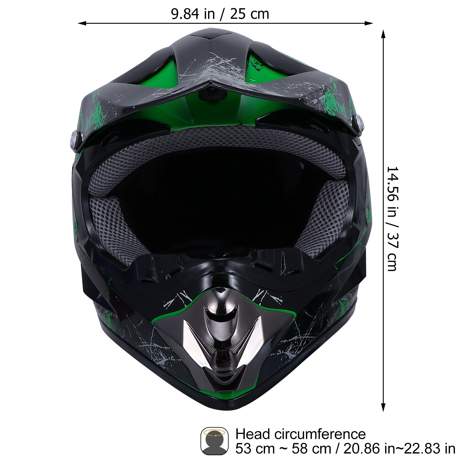 Motocross Helm Crossmotor Helm Mode Motorhelm Protector