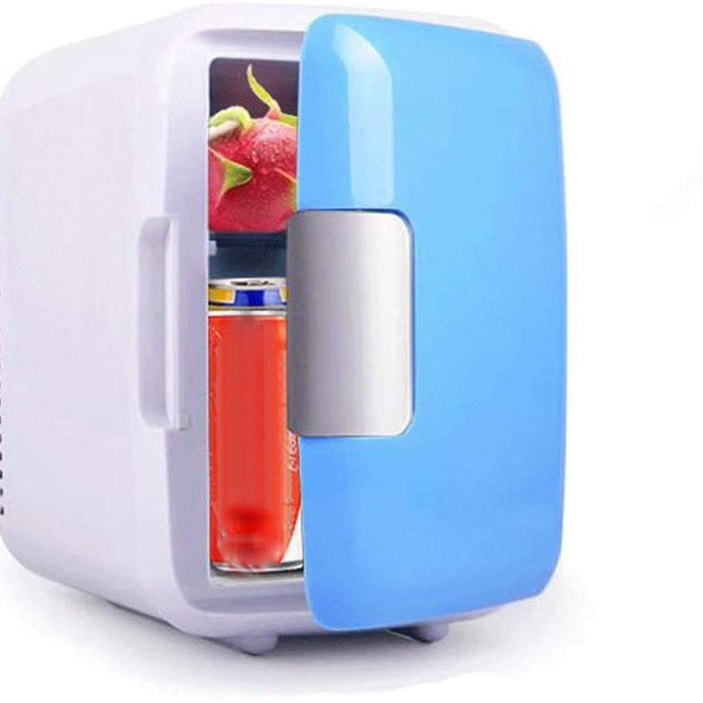 4L Mini Fridge Refrigerator Portable Car Freezer Car Refrigerator Cooler Heater Universal Vehicle Parts: Blauw