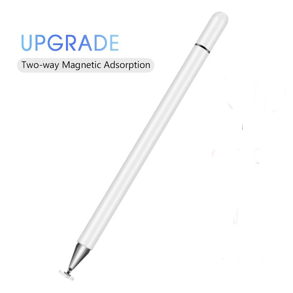 STONEGO iPad Pen Apple Pencil Stylus Bolígrafo capacitivo universal para todos los tabletas Teléfonos Dibujo Escritura Pantalla táctil pasiva: Blanco