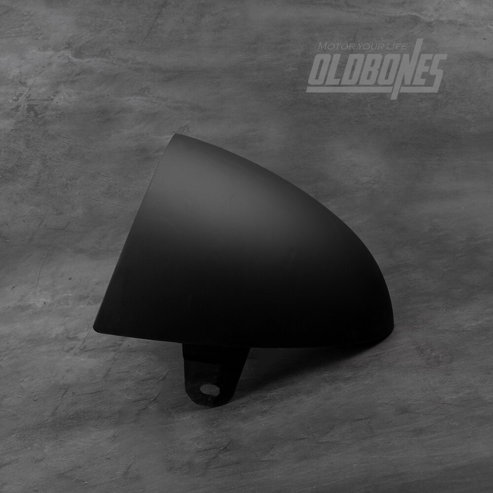 MOTO4U Universal Cafe Racer Matte Motorcycle ABS Rear Seat Cowl Cover For Compartment Seat ABS plastic hump rear cover