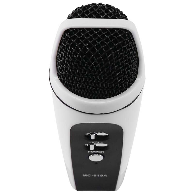 Top Deals USB Voice Changer Microphone Wired Vocal Karaoke Handheld Condenser Microphone for Video Recording Smart Phone Mic