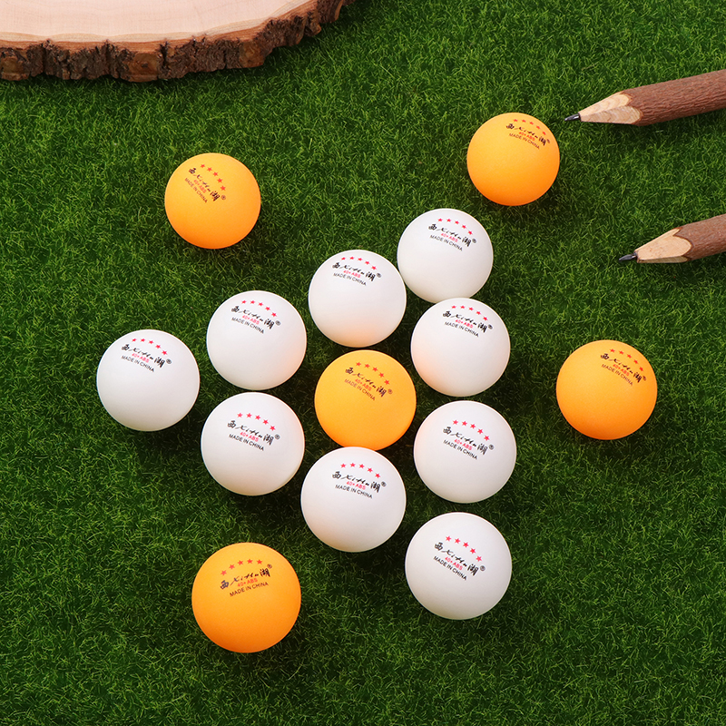 Pelotas de tenis de mesa de 5 estrellas de alto estándar, 40 + pelotas de Ping Pong ABS para entrenamiento de Club y pelotas de entrenamiento de competición aficionados, 10 Uds.