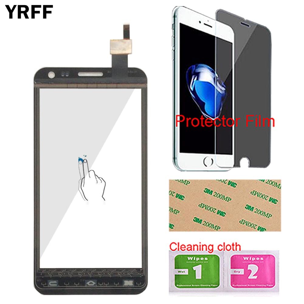 Touchscreen touchscreen voor keneksi zeta / zeta 2 touchscreen digitizer paneel voor glas 4.5 '' mobiele tools beschermfolie