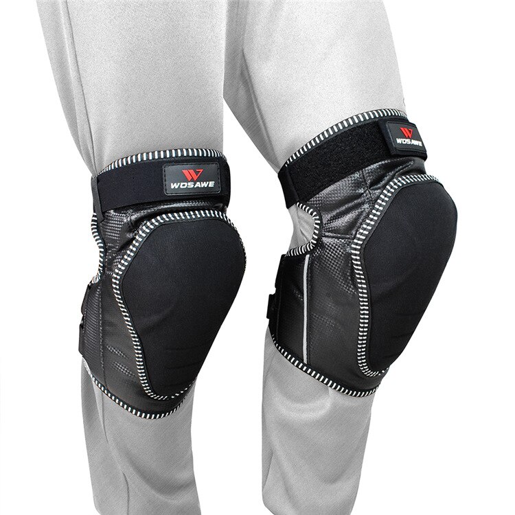 Wosawe Skiën Schaatsen Motorcycle Kniebeschermers Moto Bescherming Knie Guard Protective Gear Motor Ridng Kniebeschermers Fietsen Knie Guard