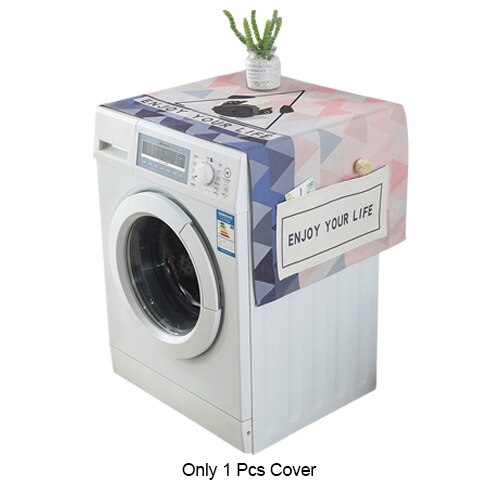 Household Washing Machine Covers Waterproof Refrigerator Dust Washer Case Tumble Dryer Laundry Gadgets Pocket Organizer Product: C Cover