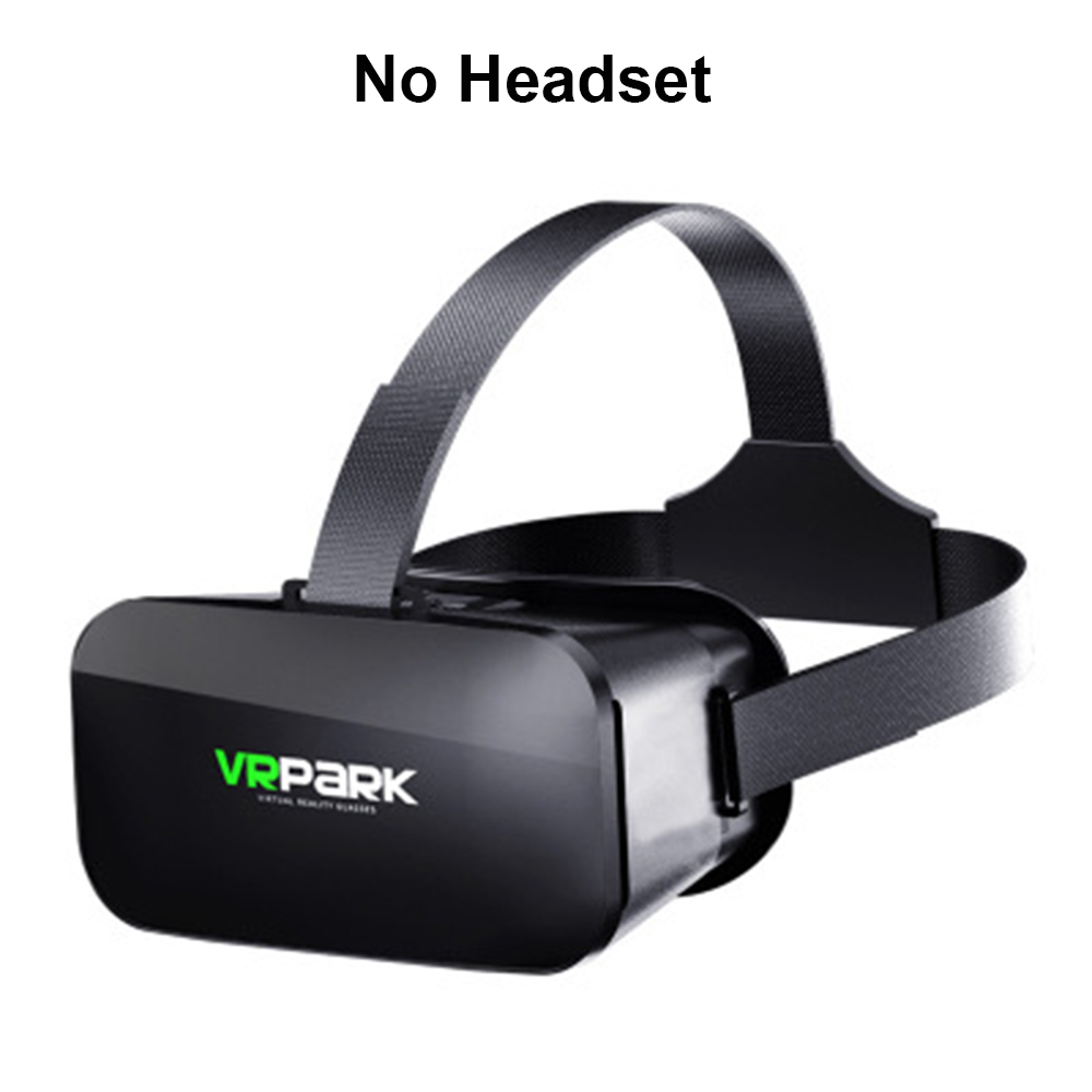 3d vr briller virtual reality vidvinkel fuldskærms visuelle vr briller til android ios smartphone med headset briller: Vr intet headset