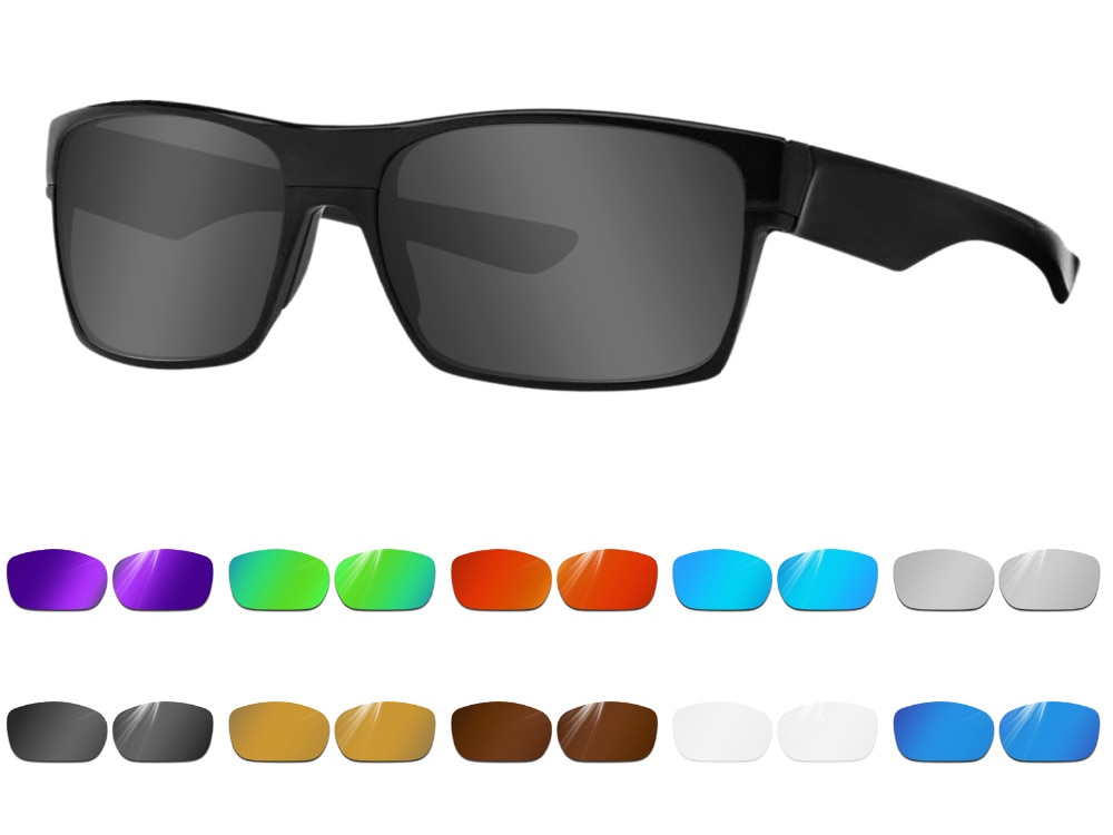 Glintbay Performance-lentes polarizadas de repuesto para gafas de sol Oakley Twoface, varios colores