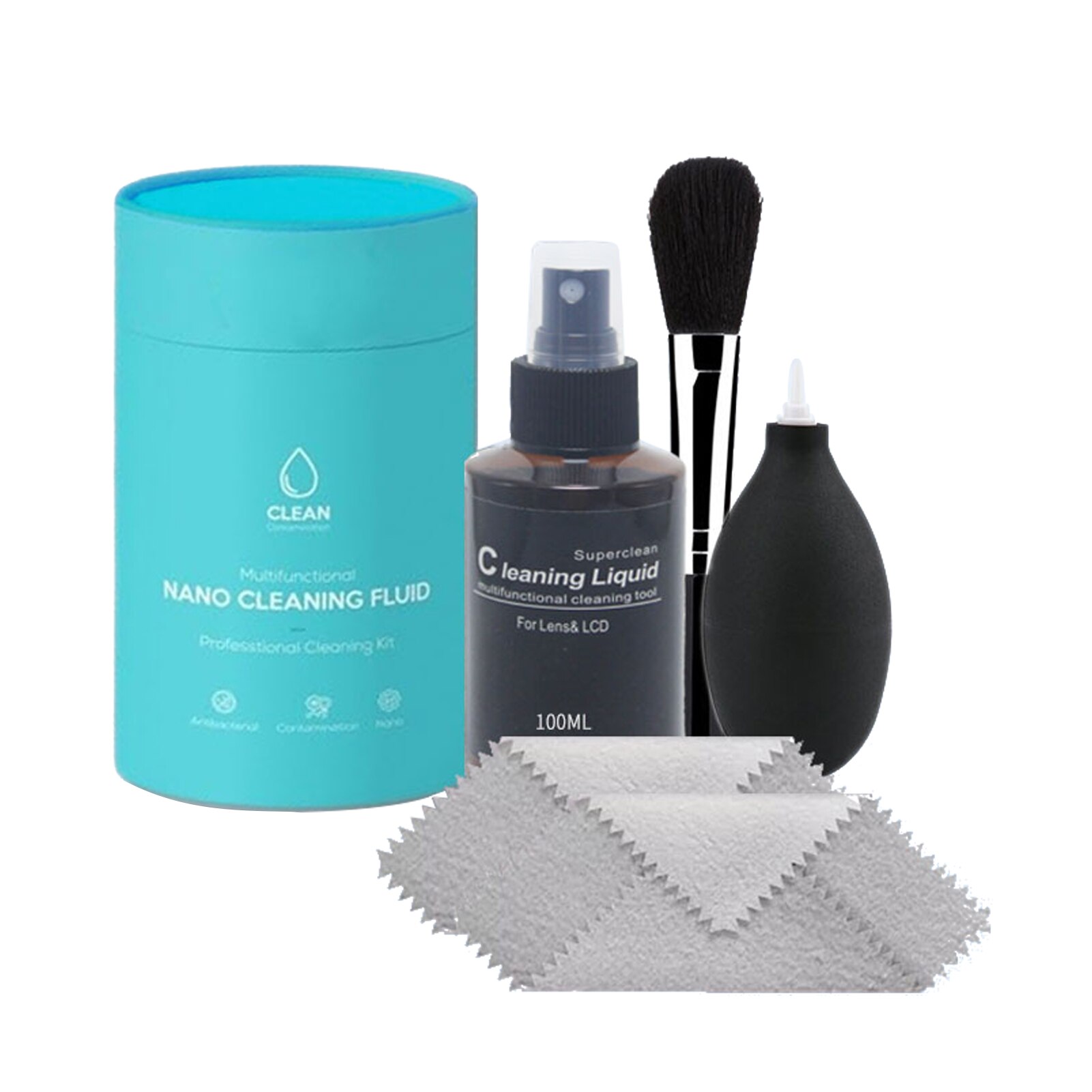 Camera Cleaning Kit Sensor Cleaning Kit with Air Blower APS-C Cleaning Swabs Cleaning Pen Cleaning Cloth for Camera Phone Laptop: Cleaning Kit 3