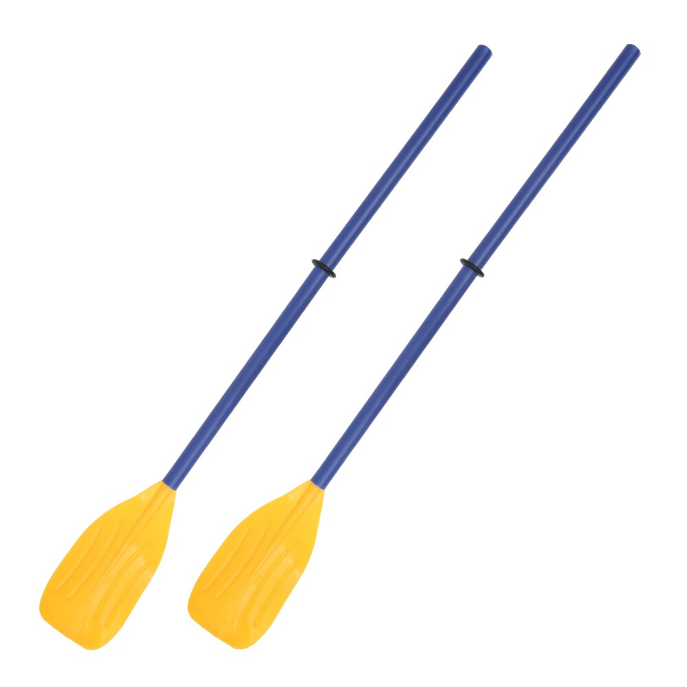 2pcs Detachable Float Afloat Oars Fitting Boat Rafting Paddle Canoe Oar Boat Rafting Oar Paddle Easy Carrying Paddle Accessories: Yellow