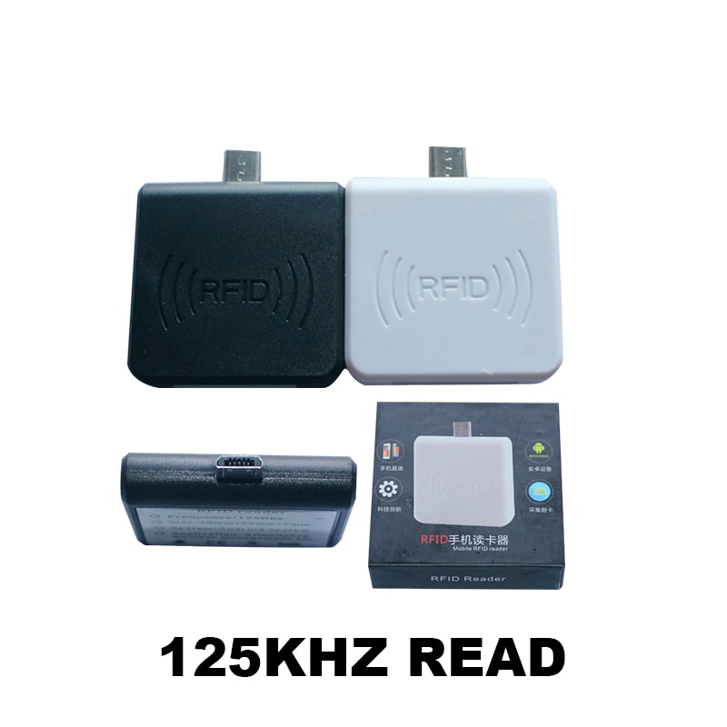Mini Portable RFID 125KHz ID Card Reader Smart EM Card USB ID Card Support Reader Win8/Android/OTG SmartPhone