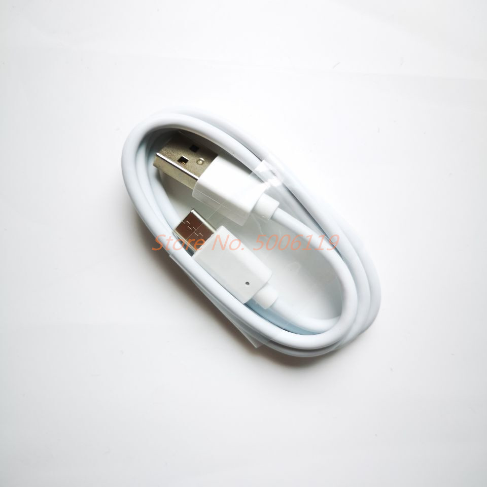 Neues Original OUKITEL WP6 WP7 praktisch EU Ladegerät Reiseadapter Stecker + Mikro Typ-C USB Datenleitungskabel: Blau