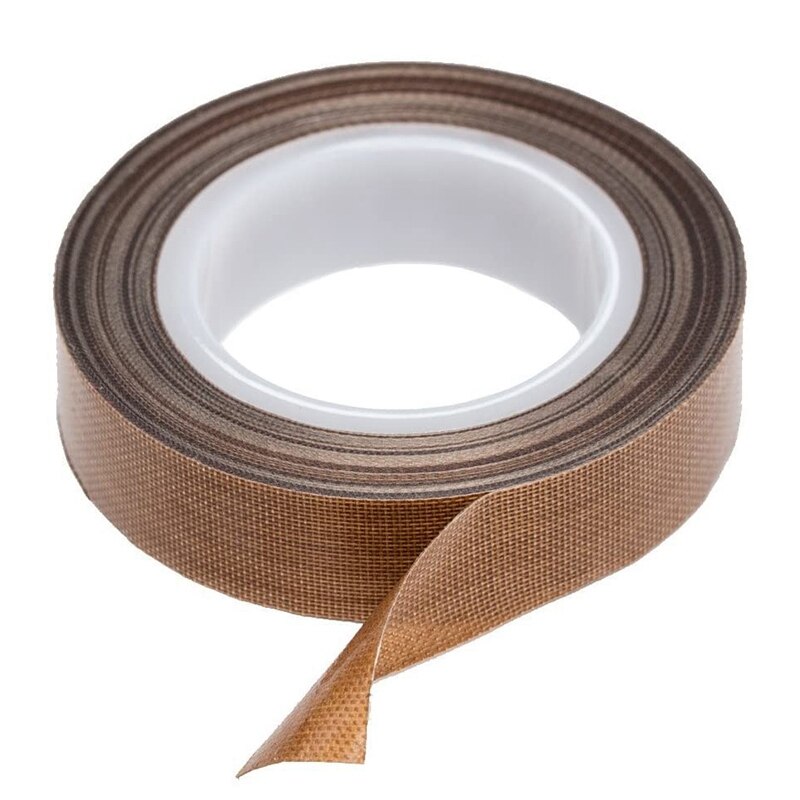 2 Roll Teflon Tape/PTFE Tape for Vacuum Sealer Machine,Hand and Impulse Sealers (19mm x 10M)