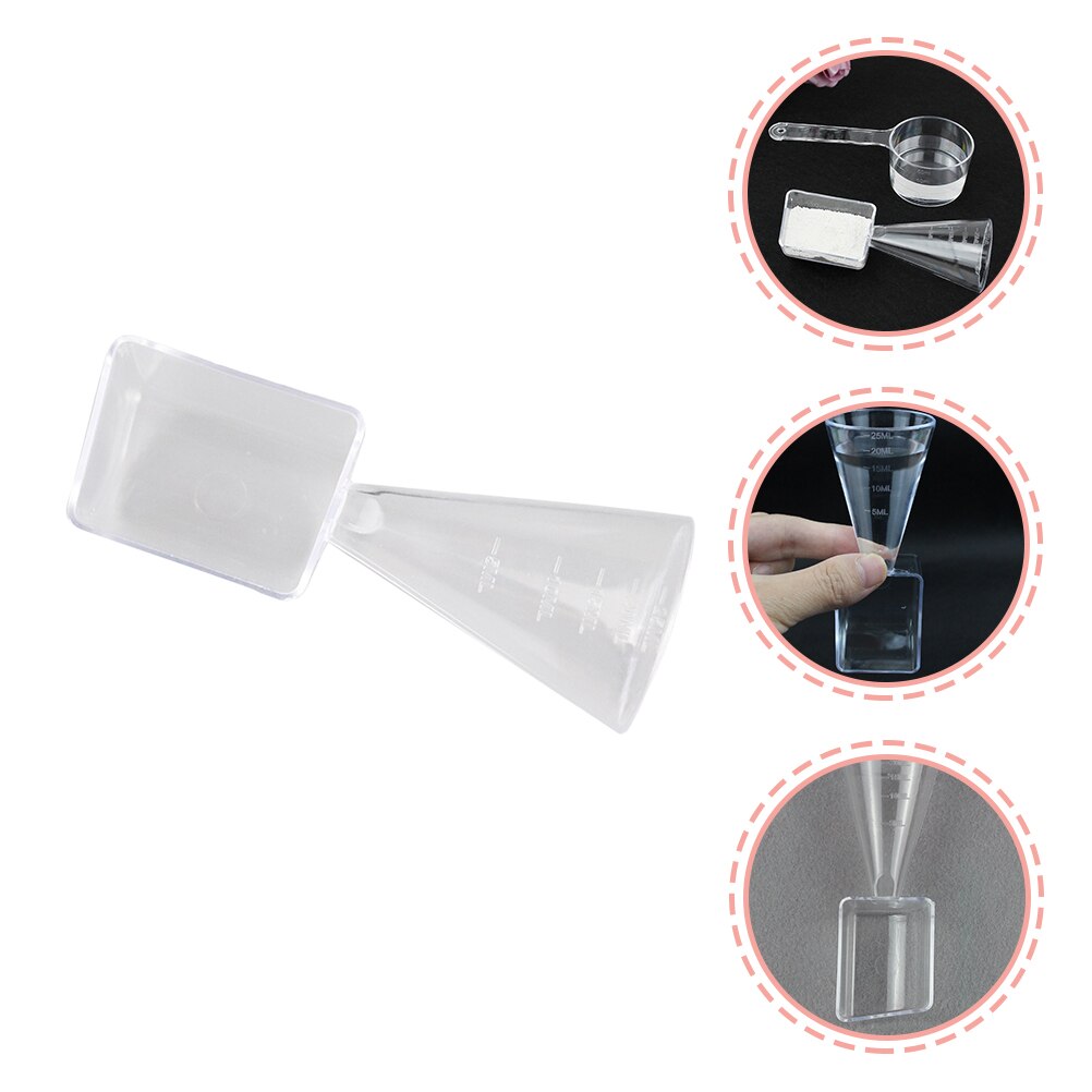 1 Set Mask Tools Safe Simple Mask Measuring Cup DIY Mask Spoon DIY Mask Tool Mask Measuring Spoon