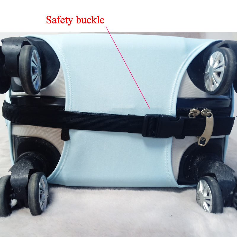Bagages housse de protection pour mallette élastique couvertures xl, accessoires de voyage motif tortue poulpe, T1 housse de protection s