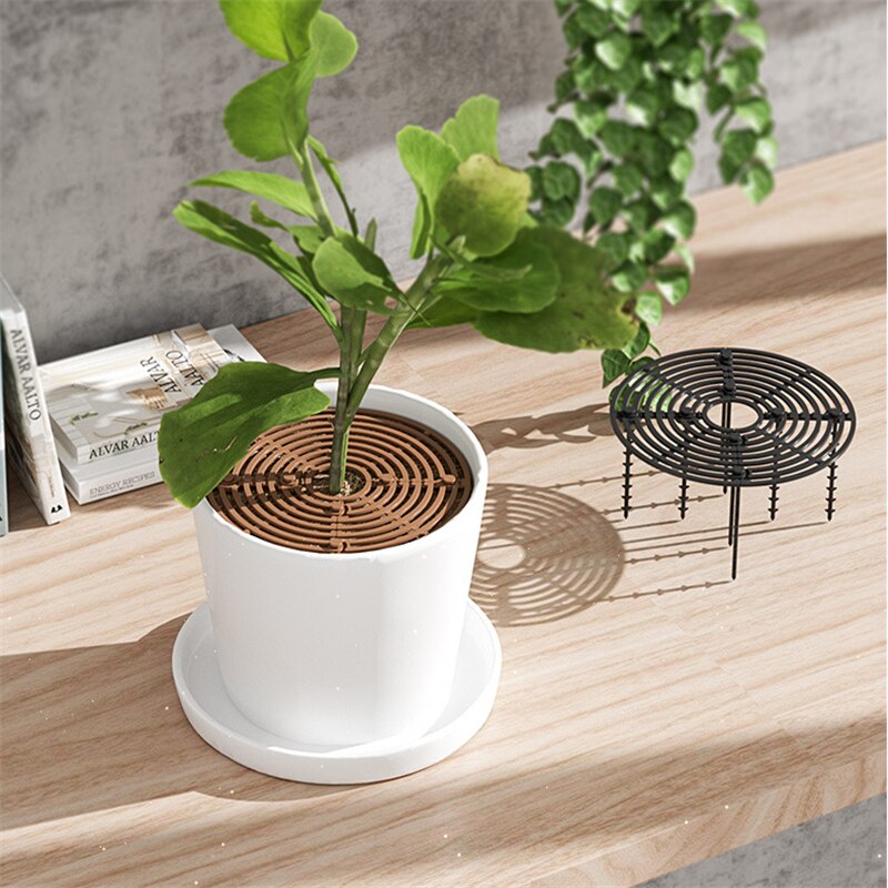 1PC Blumentopf Boden Schutz Mit NäGel Blumentopf Netz Blume Topf Abdeckung Baby Sicherheit Maus Garten Pflanzen Heimat Schutz