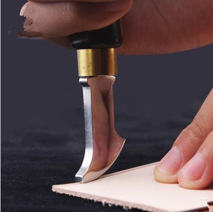 DIY leather tool Pressing line on Leather multi-functional DIY leather manual roller edge line marking edger