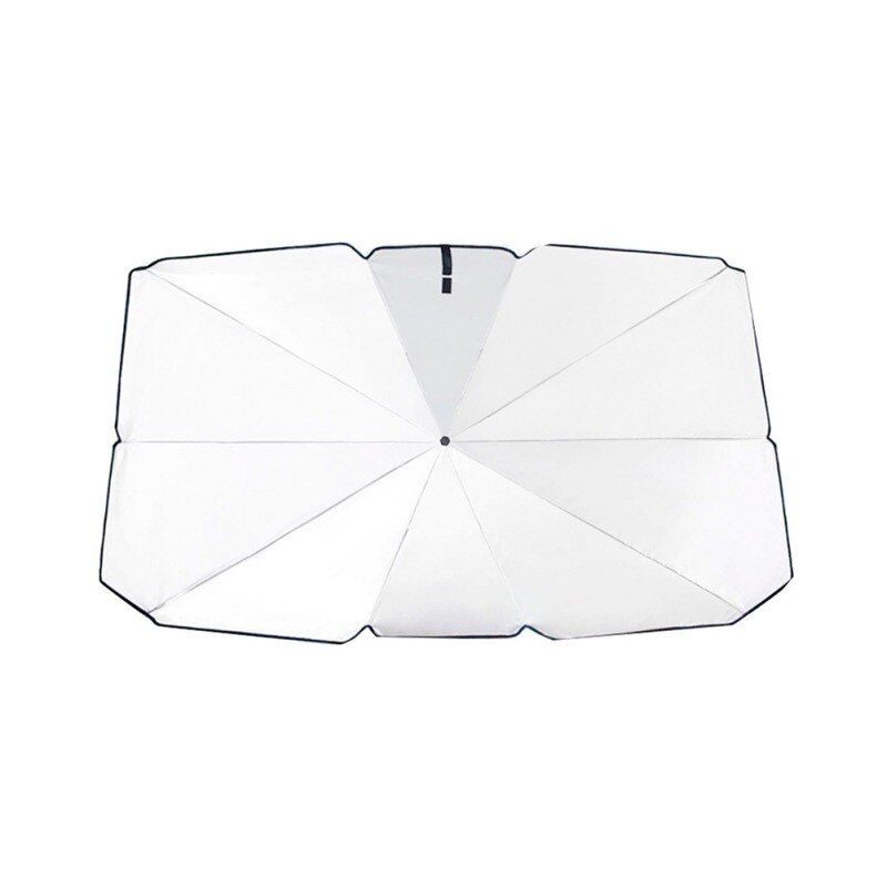 Auto Voorruit Paraplu Zonnescherm Ultraviolet En Hoge Temperatuur Zonnescherm Protector Opvouwbare Reflecterende Paraplu: LARGE