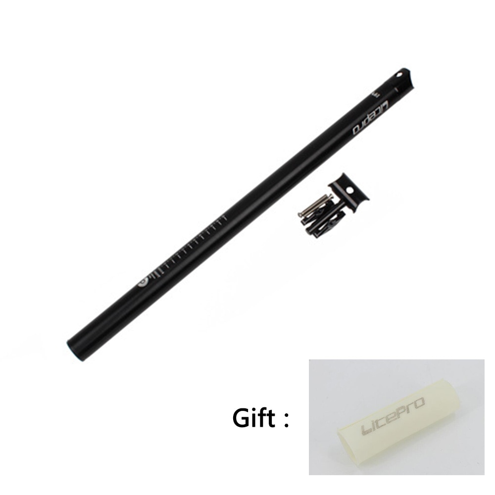 Sykkel setepost 33.9*600mm til dahon 412 sammenleggbar sykkel  sp8 setepinne al legering