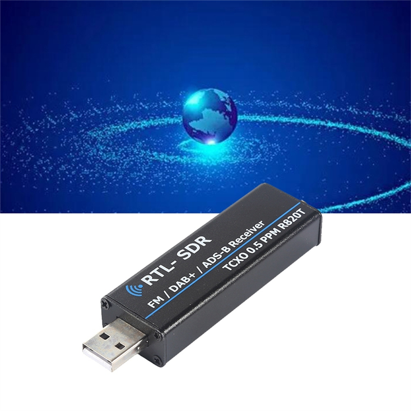 A99E-RTL-SDR USB RTL Shortwave Radio Air Band Receiver Multi-Function Convenient Receiver: Default Title