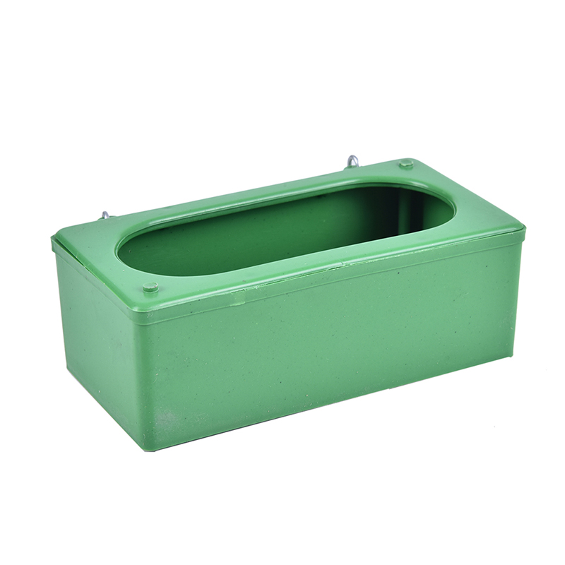 Pet Birds Hanging Feeding Trough Parrot Food Water Bowl Plastic Bird Pigeons Cage Feeder Feeding Splash-proof Cup