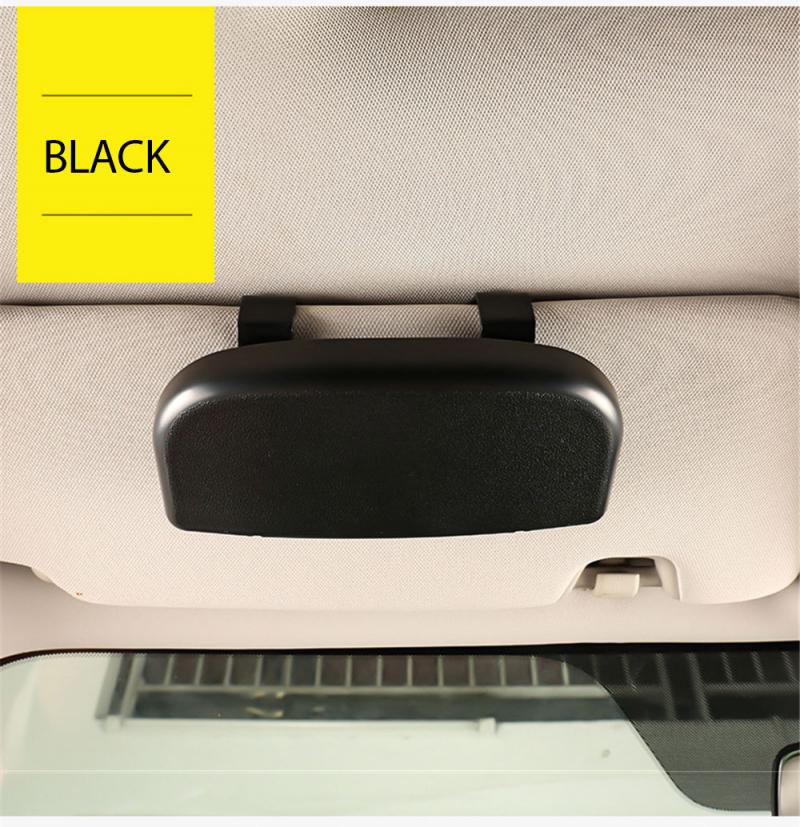 Funda Universal para gafas de sol, estuche para gafas de sol de coche, caja de almacenamiento para tarjetas, accesorios de Interior