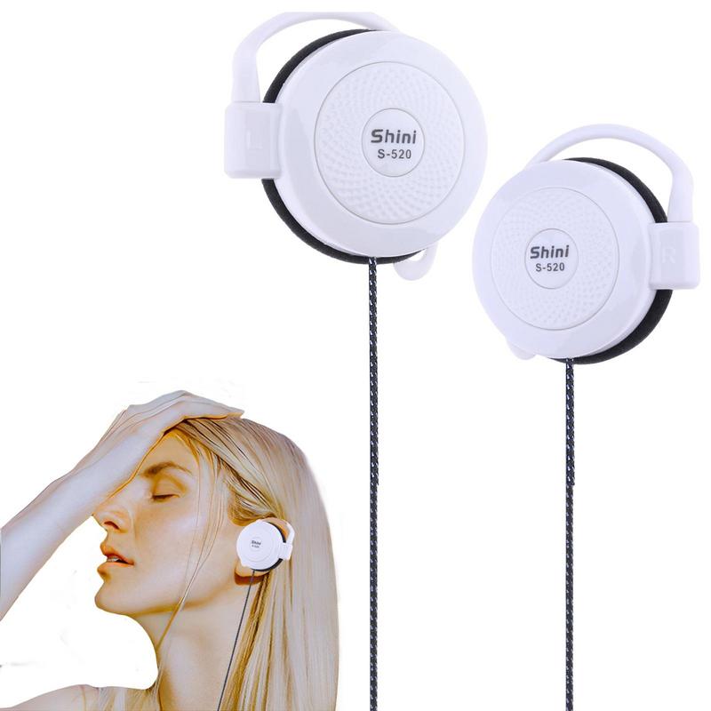 Draad Sport Oortelefoon Voor Shini S-520 3.5mm Stereo Mp4 Oorhaak Game Sport Leisure Mobiele Telefoon Universele Oorhaak headsets