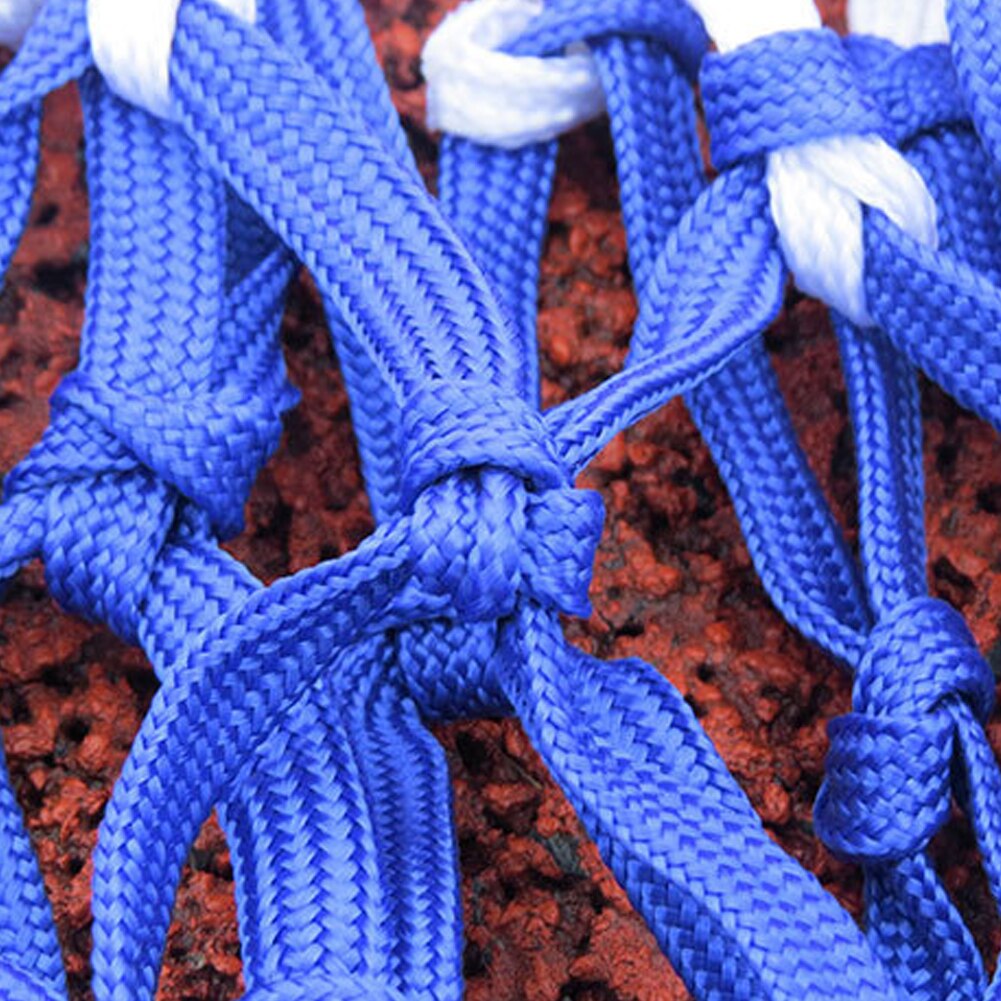 2pcs Basketball Net Games Indoor Durable Sports Hoop Training Standard Overstriking Heavy Duty 12 Loop Outdoor