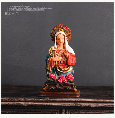 Christendom, Katholicisme, Pictogrammen, Maagd Maria, Kerk Hars Ornamenten, Cross Ornamenten