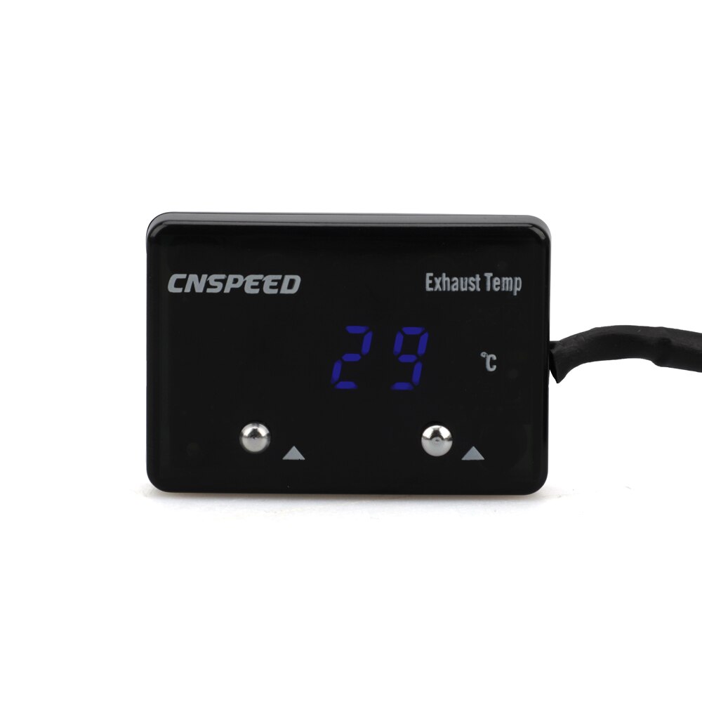 Red Blue LED Exhaust Temp Gauge Exhaust Gas Meter Digital With Sensor EXT Temperature Meter Turbo For 4WD Hilux Patrol EGT: BLUE