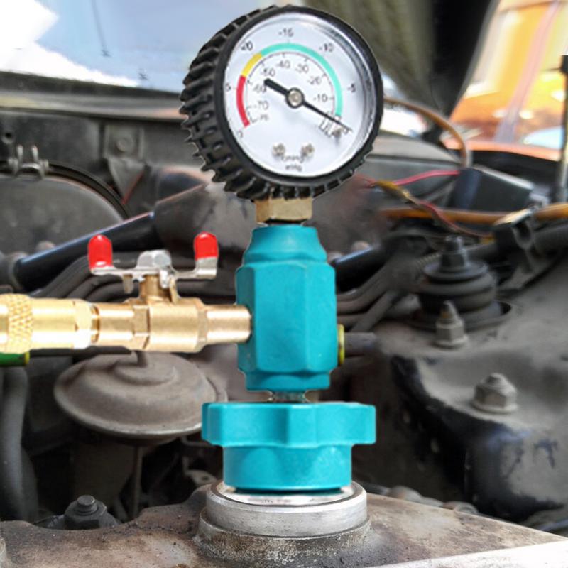 Cooling System Vacuum Fill Tool Vacuum Coolant Refill Tool 7pcs Car Antifreeze Replacement Tool Filler For Truck Motorcycle