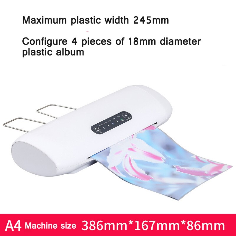 Machine à plastifier le papier à et à froid, appareil à plastifier A4 pour le bureau et la maison, wt320a