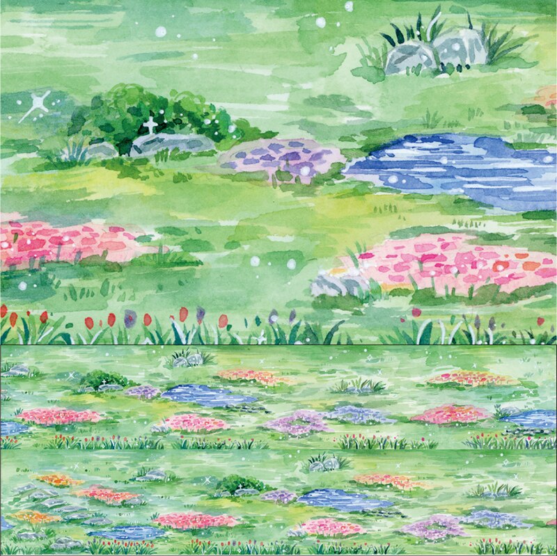 24 Ontwerpen Masking Washi Tape Water Zee Bloemen Wolken Weer Scrapbooking Planner Japanse Decor Adhesive Diy Dagboek Stickers