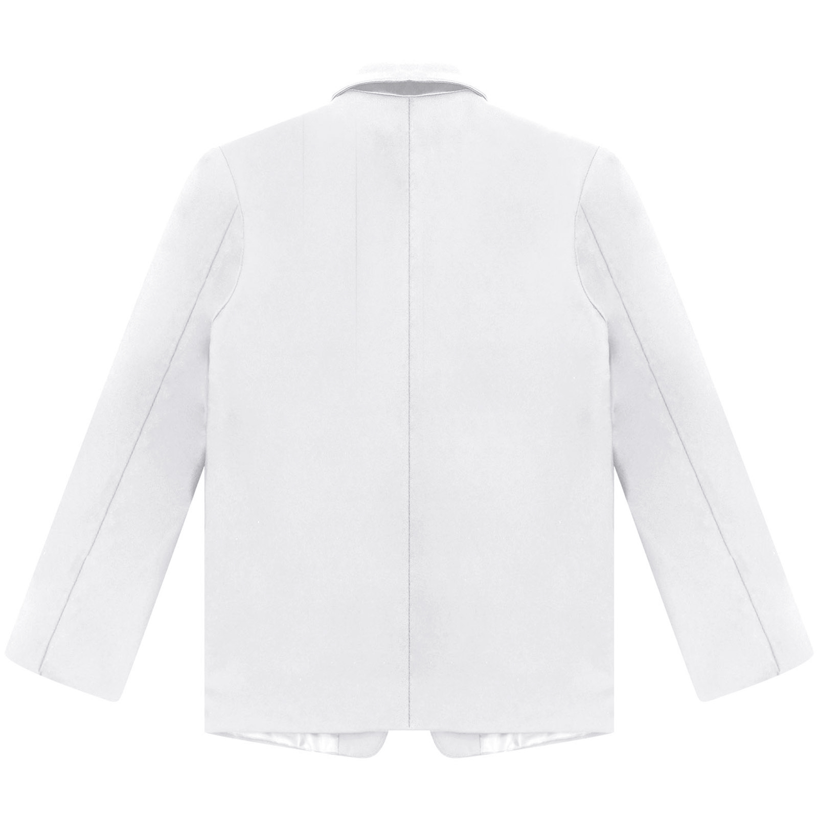 Traje de caballero para adolescentes, Blazer Formal de manga larga con solapa, ropa de abrigo para actuación en escenario de noche, boda, de cumpleaños, graduación