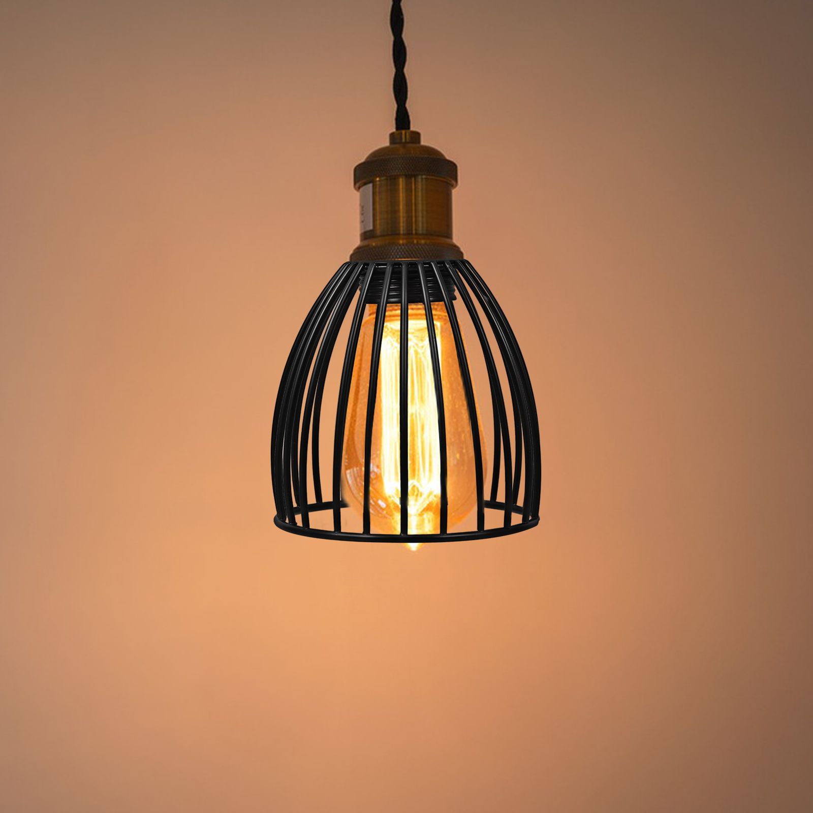 Drum Lampenkap Vat Lampenkappen Smeedijzeren Vogelkooi Voor Tafellamp Vloerlampen Schaduw Vervanging Lampenkap Vat Lampenkap