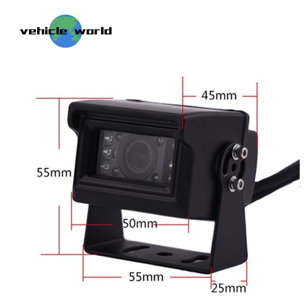 960P Backup Camera for Truck Camper Trailer Bus Vehicle Rear View Camera Night Vision LED Waterproof Monitor