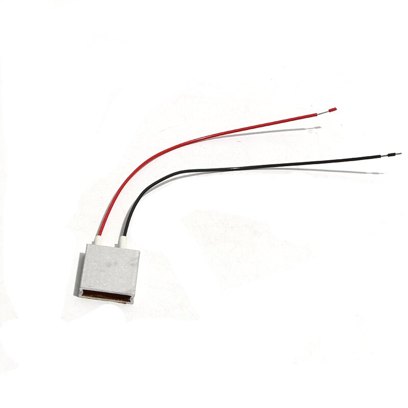 12V PTC Heizelement Thermostat 25*20*5mm Konstante Temperatur 50-140 Grad PTC Heizung Aluminium Hülse