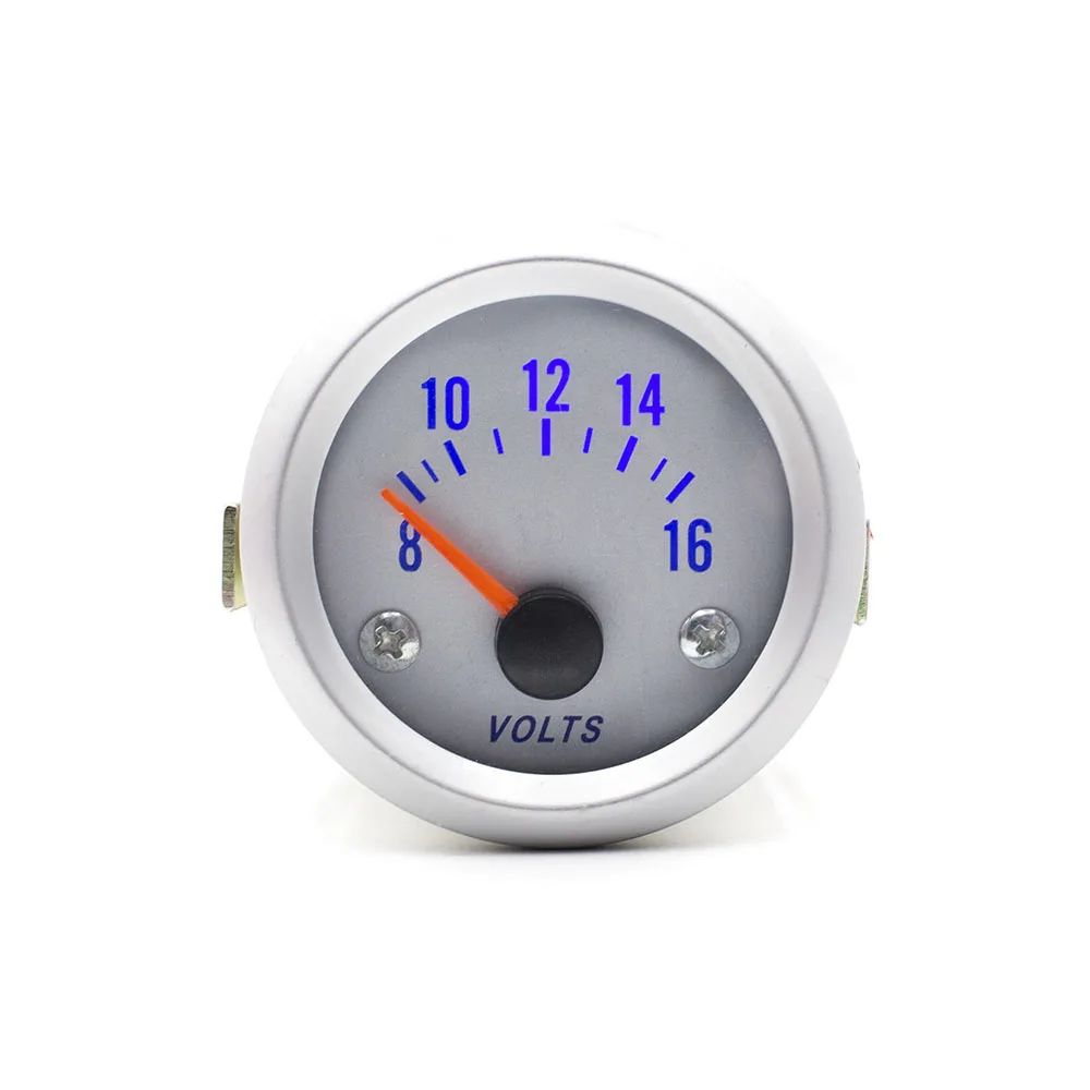 GAUGE 2 "52mm LED Auto Refit Auto Pointer Boost/Watertemperatuur/Olie Temp/Olie druk/Toerenteller/Volt/Vacuümmeter Meter: Goud