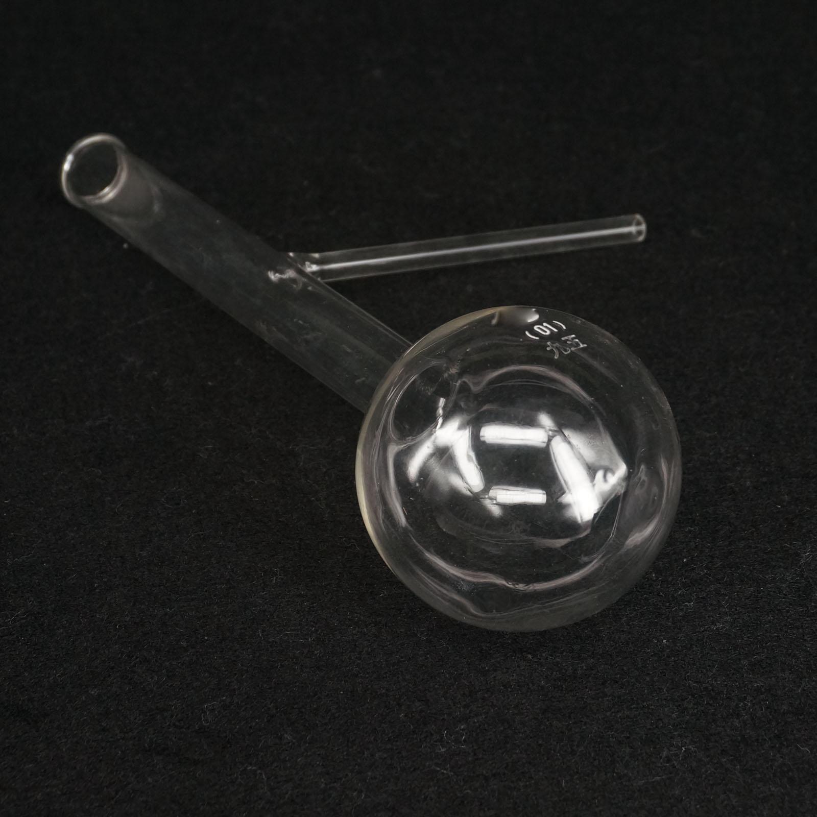 100ml Glass Distillation Flask Round Bottom with Side Arm Distilling Lab Flask