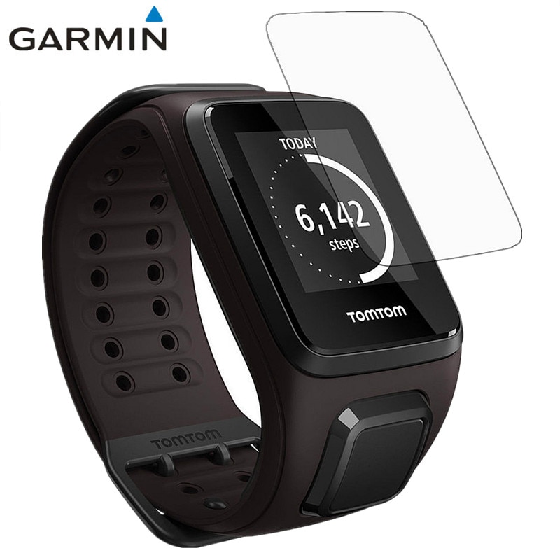 3 stk smart armbånd klokke beskyttelse beskyttelse film for tomtom runner 3 / runner 2 cardio hd ripebestandig elektrostatisk glass