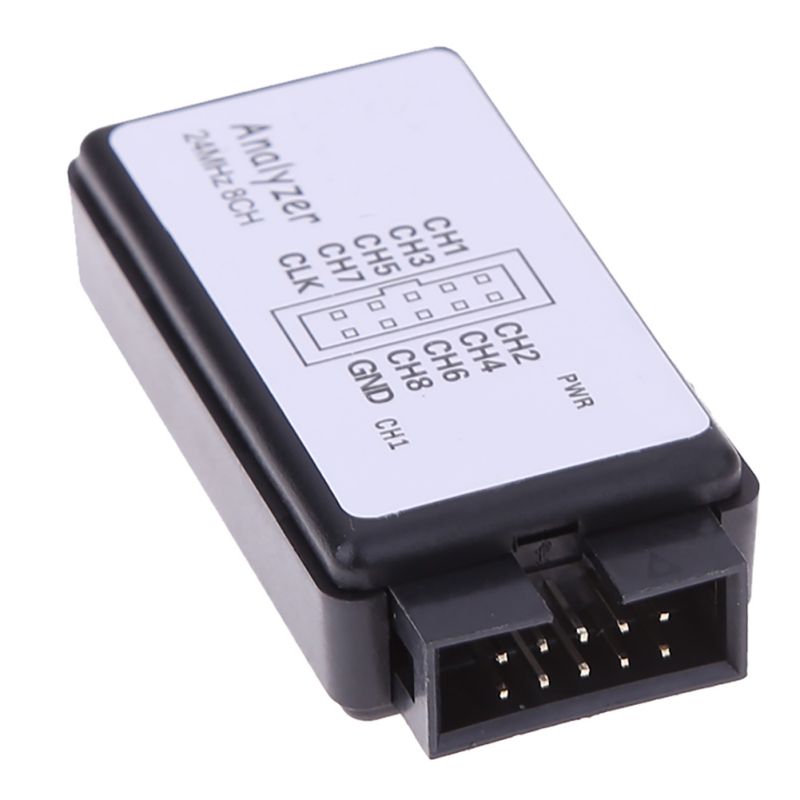 USB Logic SCM 24MHz 8 Kanaals 24 M/seconden Logic Analyzer Debugger voor ARM FPGA Logic Analyzer Logic 24M 8CH