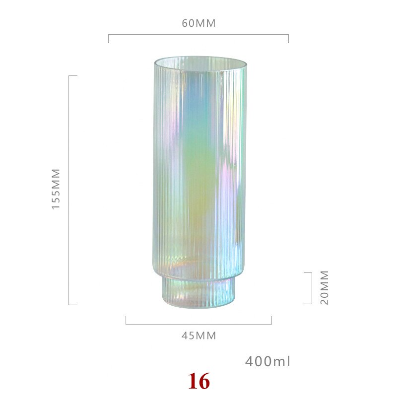 Set of 2-classical home morning water glass office water juice glass cup GLA-1520: 16