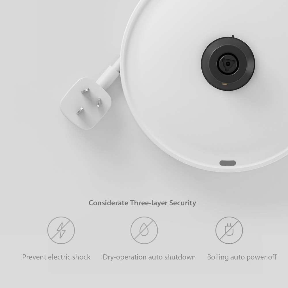 Voor Xiaomi Mijia Waterkoker Elektrische Kettle1.5L Rvs Auto Power-off Bescherming Waterkoker Theepot Instant Verwarming Ketel